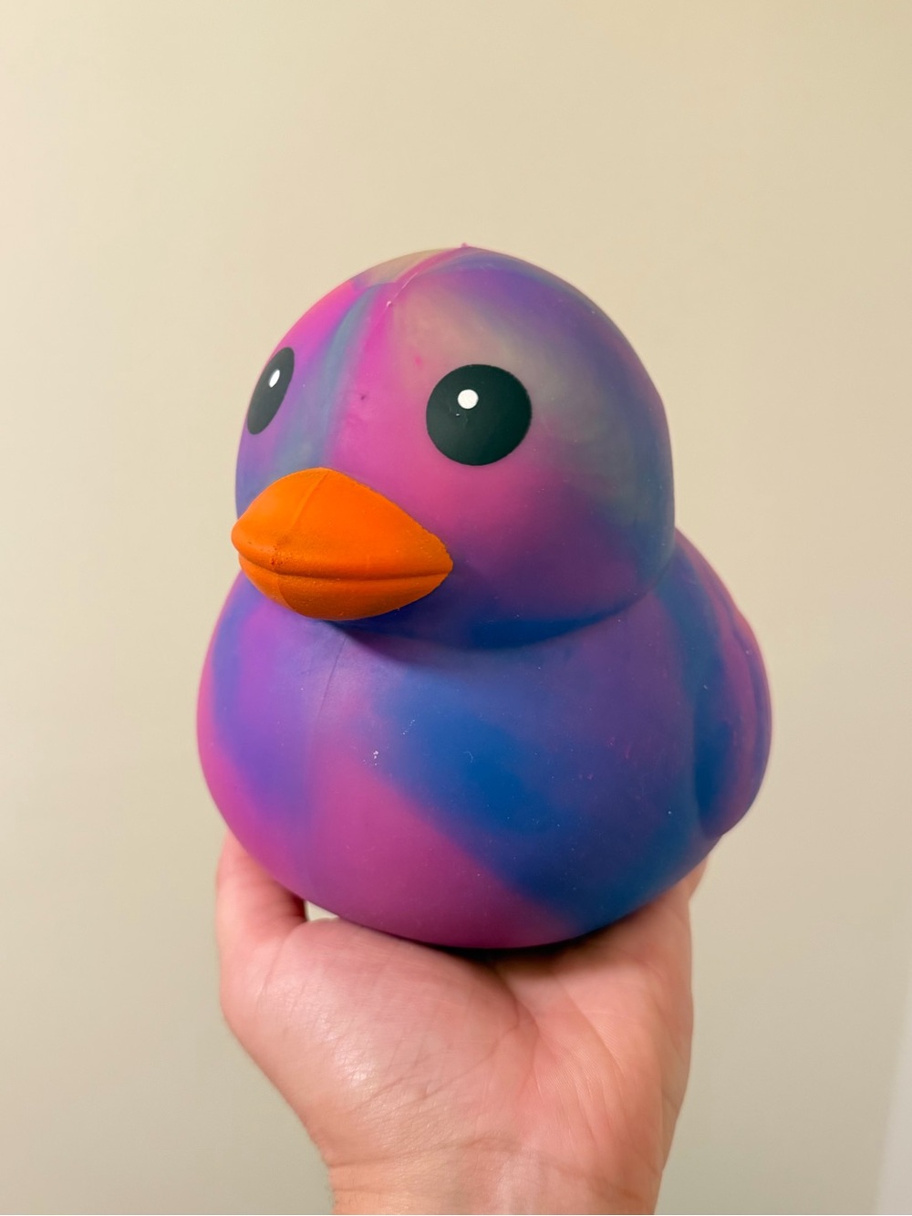 Sunny Days Jumbo Squeezy Duck – Tie Dye (1PC)
